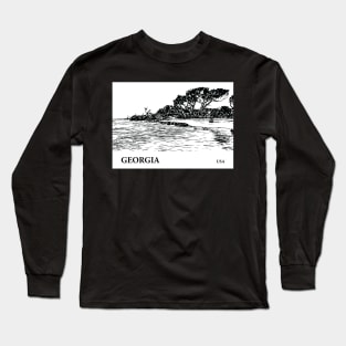 Georgia USA Long Sleeve T-Shirt